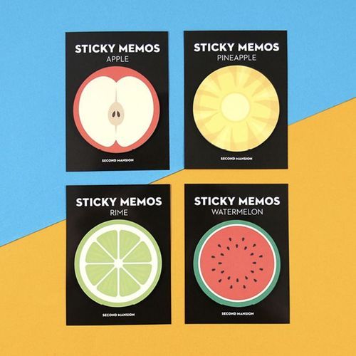 Sliced Fruit Sticky Note