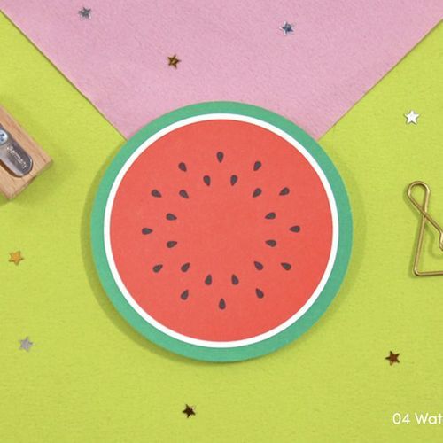 Sliced Fruit Sticky Note