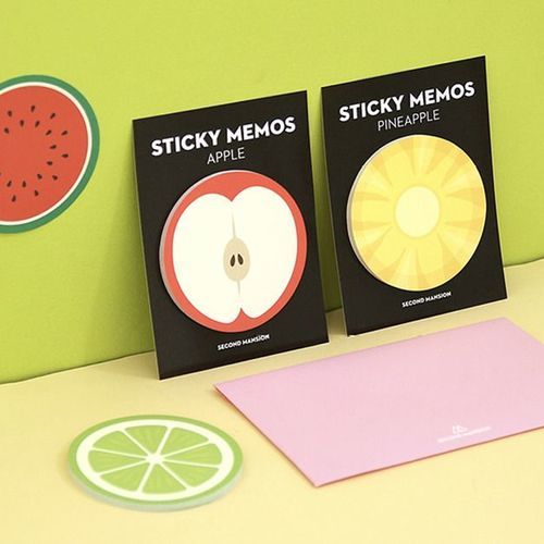 Sliced Fruit Sticky Note