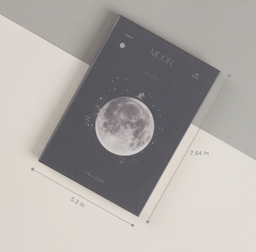 Moon Hardcover Weekly Planner (Special Edition)