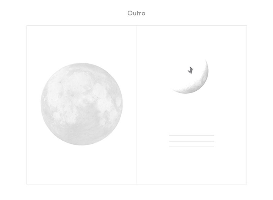 Moon Hardcover Weekly Planner (Special Edition)