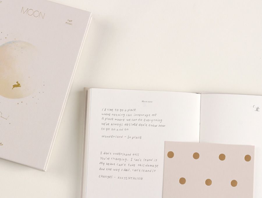 Moon Hardcover Weekly Planner (Special Edition)