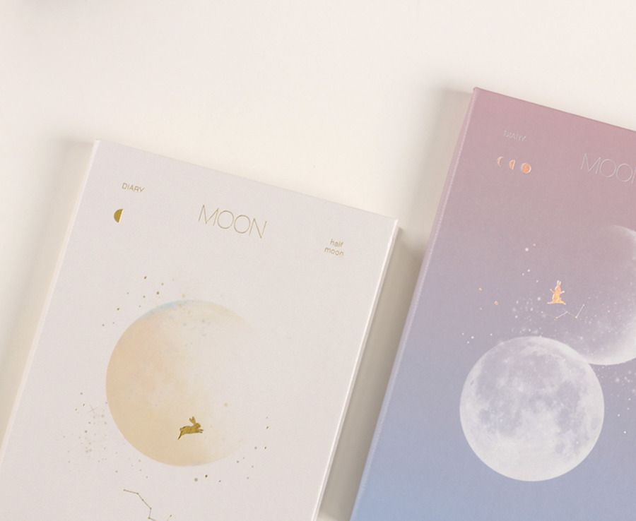 Moon Hardcover Weekly Planner (Special Edition)