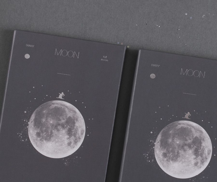 Moon Hardcover Weekly Planner (Special Edition)