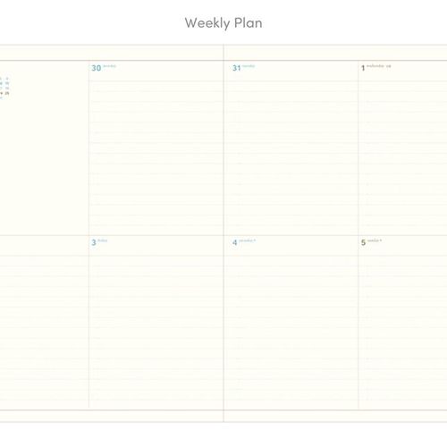 2020 B5 Slim & Wide Weekly Planner - Image 25