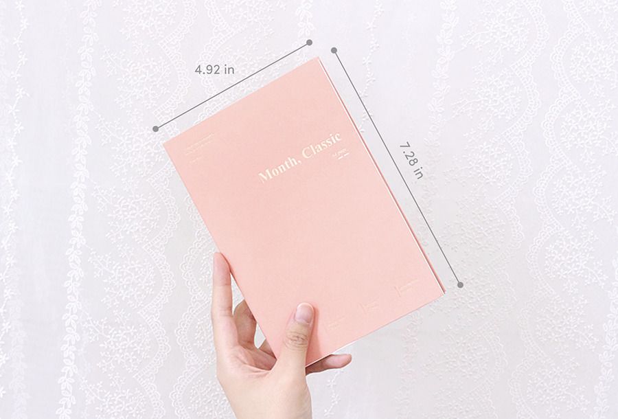 2020 Small Classic Monthly Planner