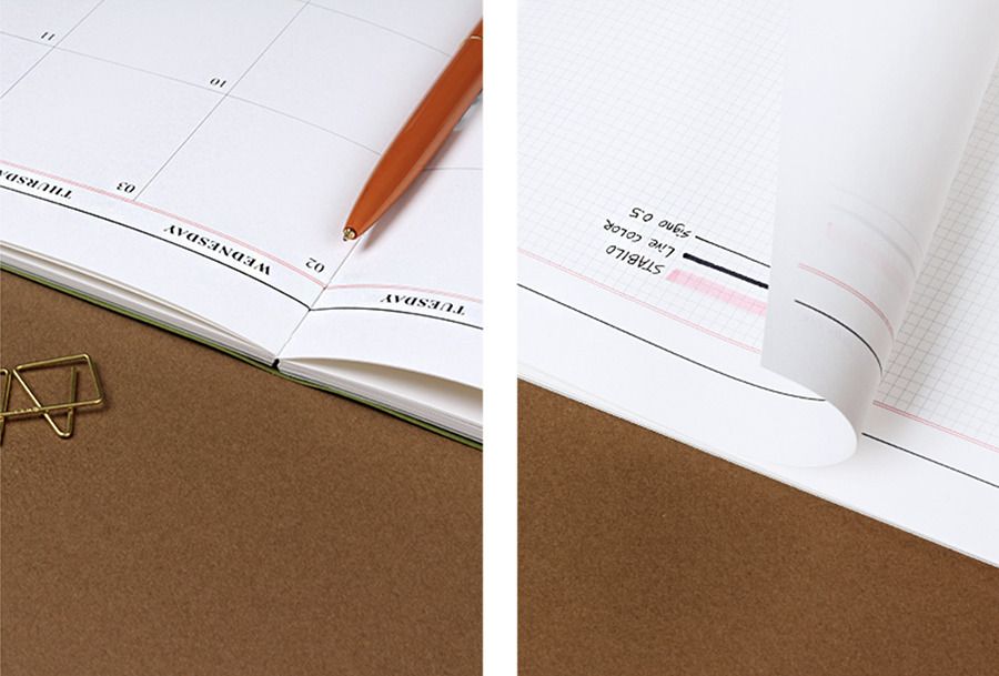 2020 Small Classic Monthly Planner