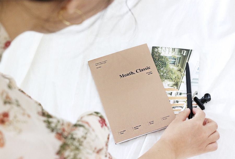 2020 Small Classic Monthly Planner