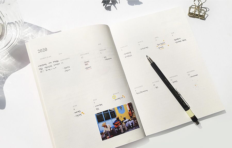 2020 Journal A5 Planner
