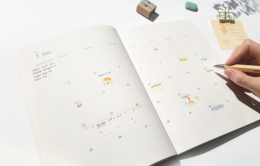 2020 Journal A5 Planner
