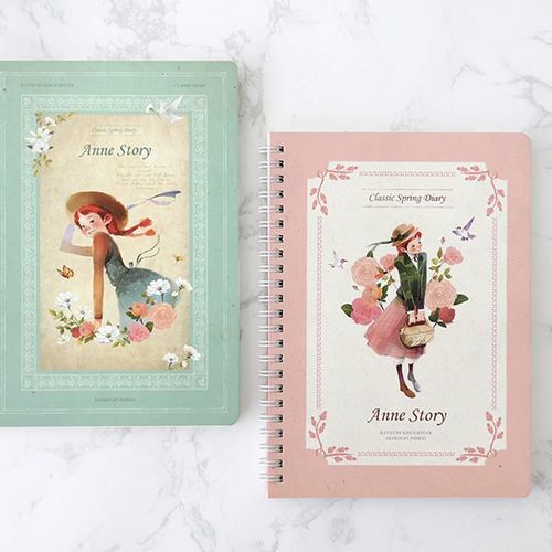 Anne Story Spiral Monthly Planner