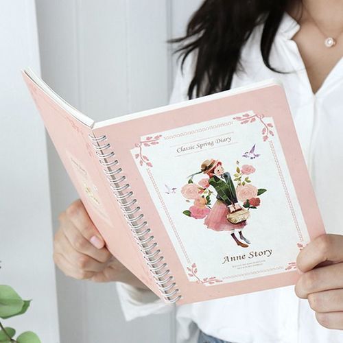 Anne Story Spiral Monthly Planner