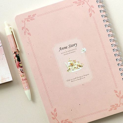 Anne Story Spiral Monthly Planner