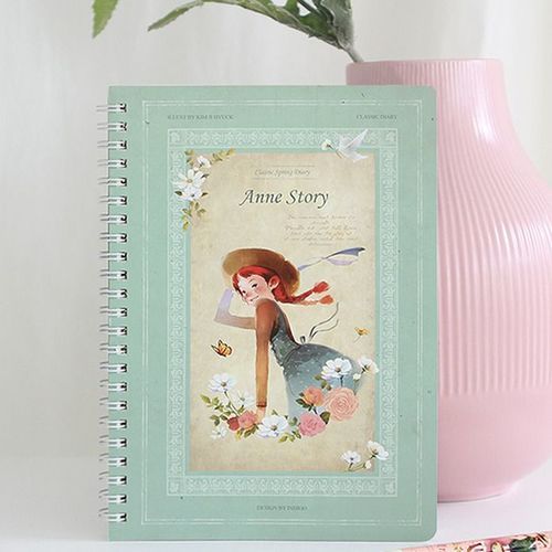 Anne Story Spiral Monthly Planner