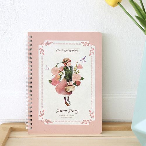 Anne Story Spiral Monthly Planner