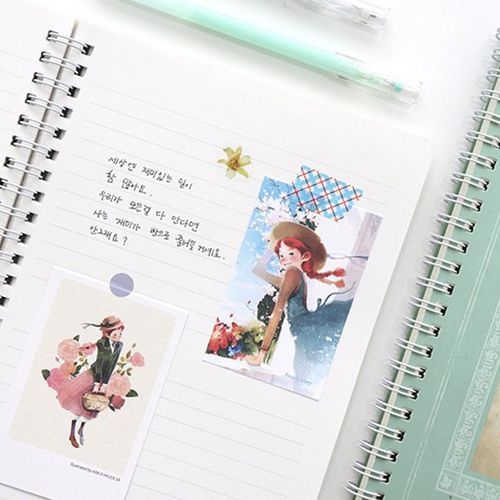 Anne Story Spiral Monthly Planner