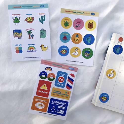 Retro Mood Sticker