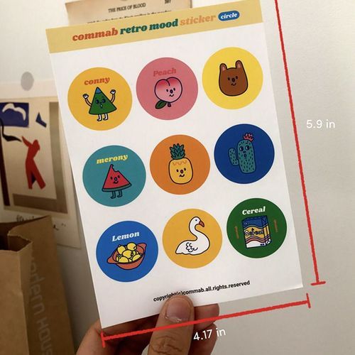 Retro Mood Sticker