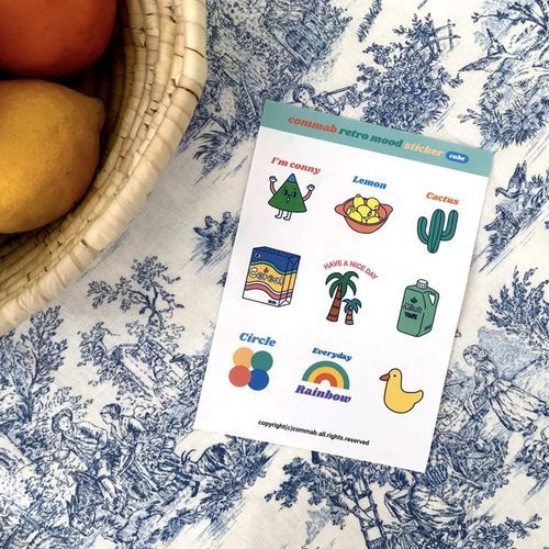Retro Mood Sticker