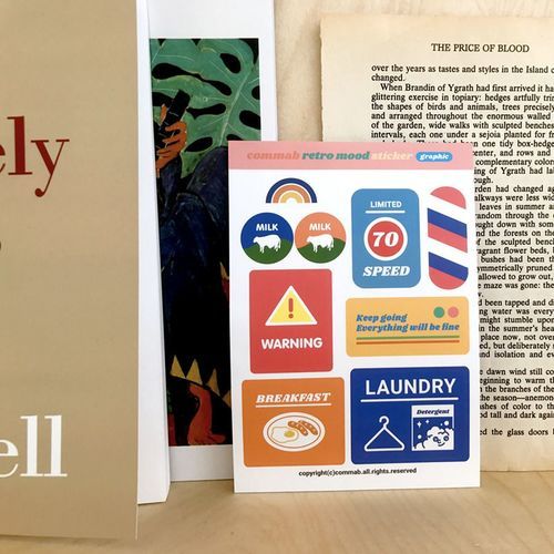 Retro Mood Sticker