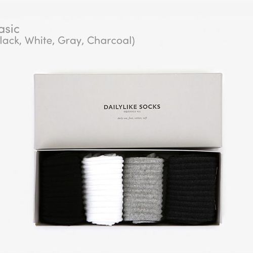 Dailylike Simple Men Sock Set - Image 2