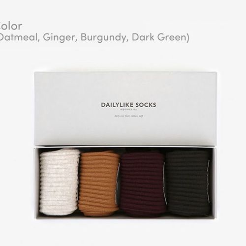Dailylike Simple Men Sock Set - Image 4