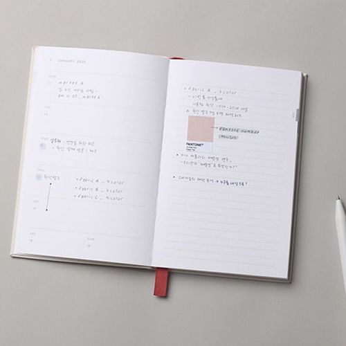 2020 Large Handmade Weekly Planner