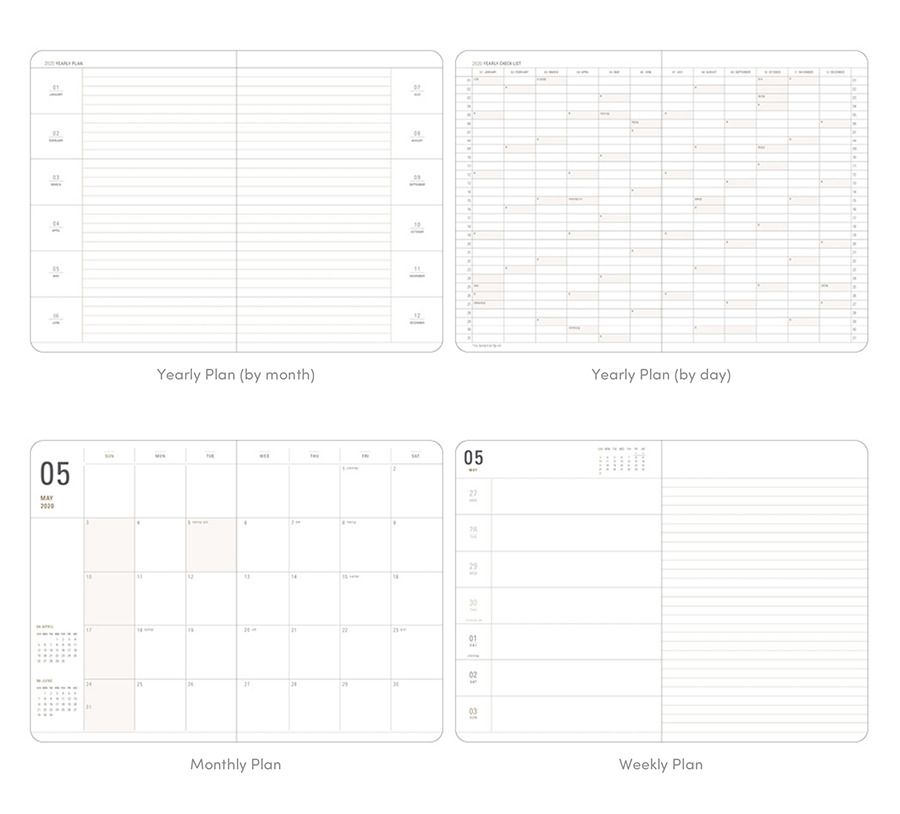 2020 Ardium Weekly Basic Planner