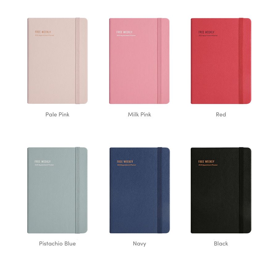 2020 Medium Weekly Appointment Planner
