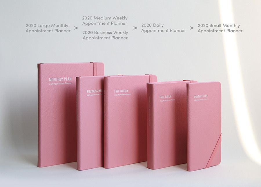 2020 Medium Weekly Appointment Planner