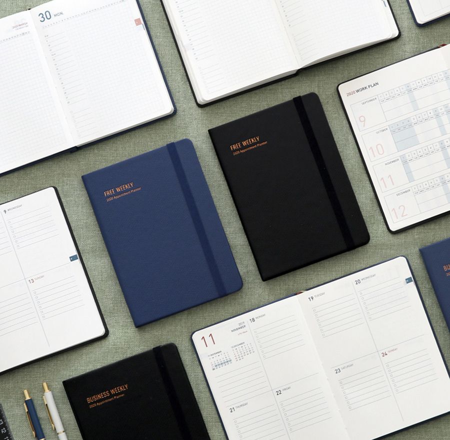 2020 Medium Weekly Appointment Planner