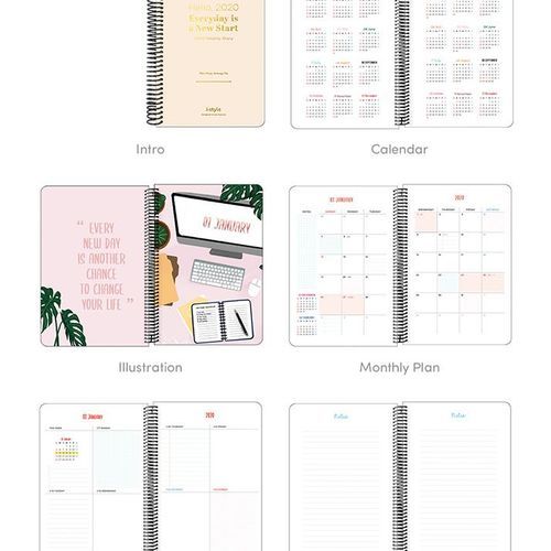 2020 Jumbo Spiral Weekly Planner - Image 30