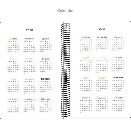 2020 Jumbo Spiral Weekly Planner - Image 31
