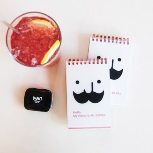 Small Mr. Babba Spring Notebook