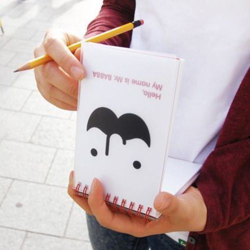 Small Mr. Babba Spring Notebook
