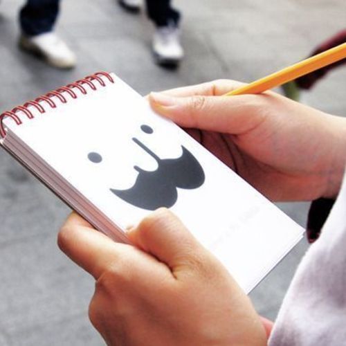 Small Mr. Babba Spring Notebook