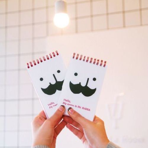 Small Mr. Babba Spring Notebook