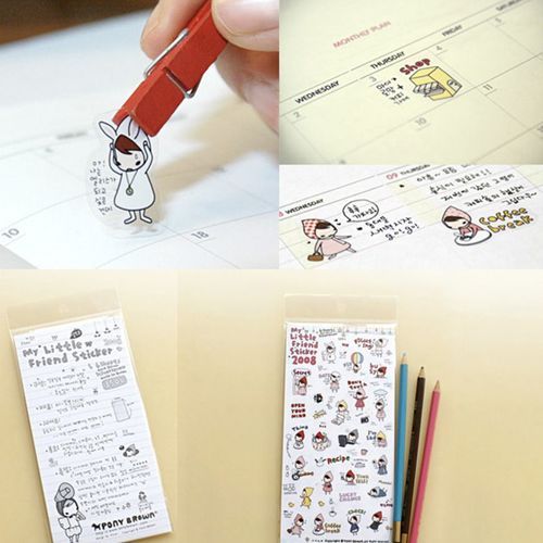 My Little Friend Deco Sticker Set - Image 3