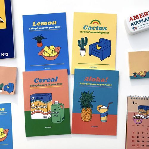 Retro Mood Monthly Planner