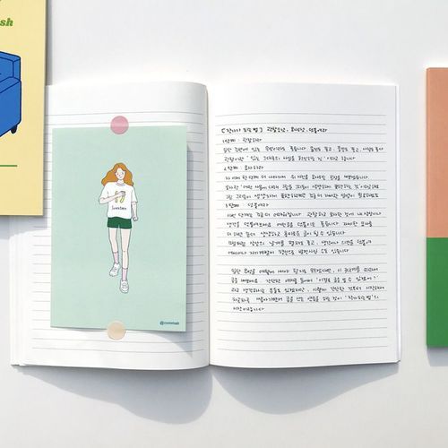 Retro Mood Monthly Planner