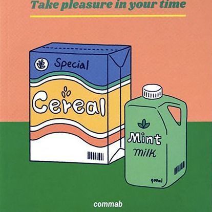 Retro Mood Monthly Planner, Cereal