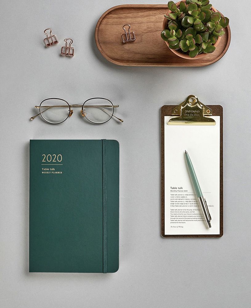 2020 Table Talk Hardcover A5 Weekly Planner