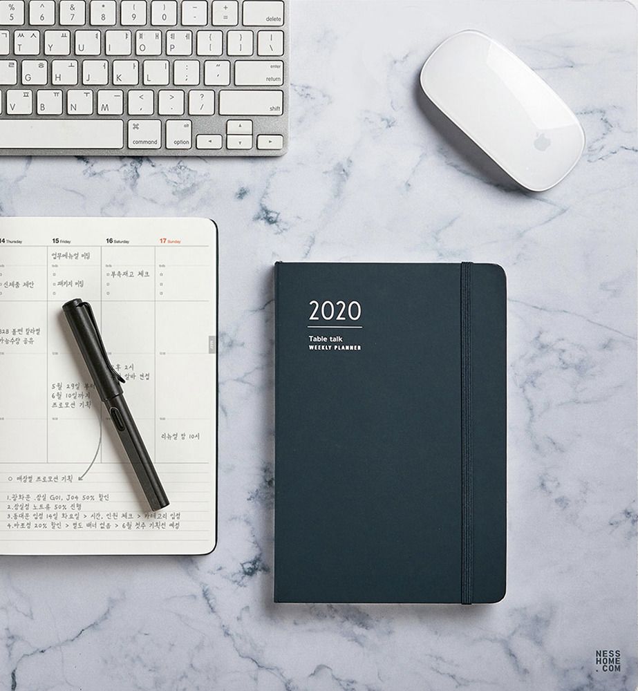 2020 Table Talk Hardcover A5 Weekly Planner