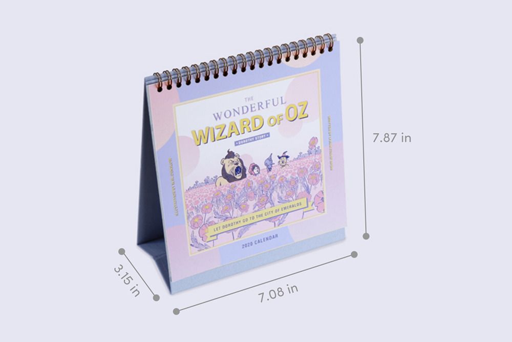 2020 The Wizard of Oz Calendar