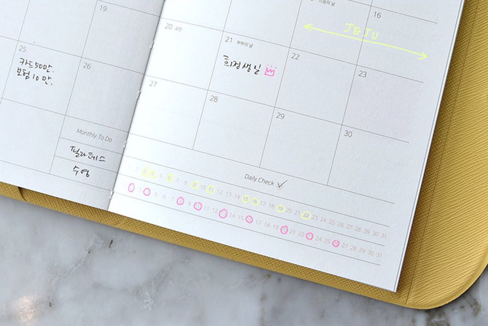 2020 Lovely Days Diary Planner