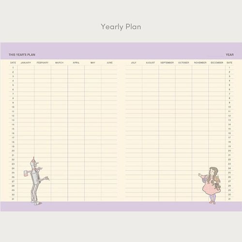 The Wonderful Wizard of Oz Planner Vol.35