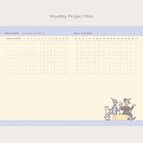 The Wonderful Wizard of Oz Planner Vol.35