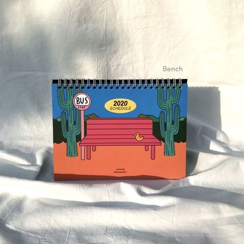 2020 Retro Mood Monthly Standing Planner - Image 3