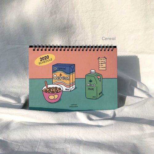 2020 Retro Mood Monthly Standing Planner - Image 4