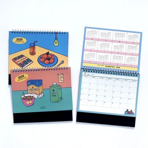 2020 Retro Mood Monthly Standing Planner - Image 6